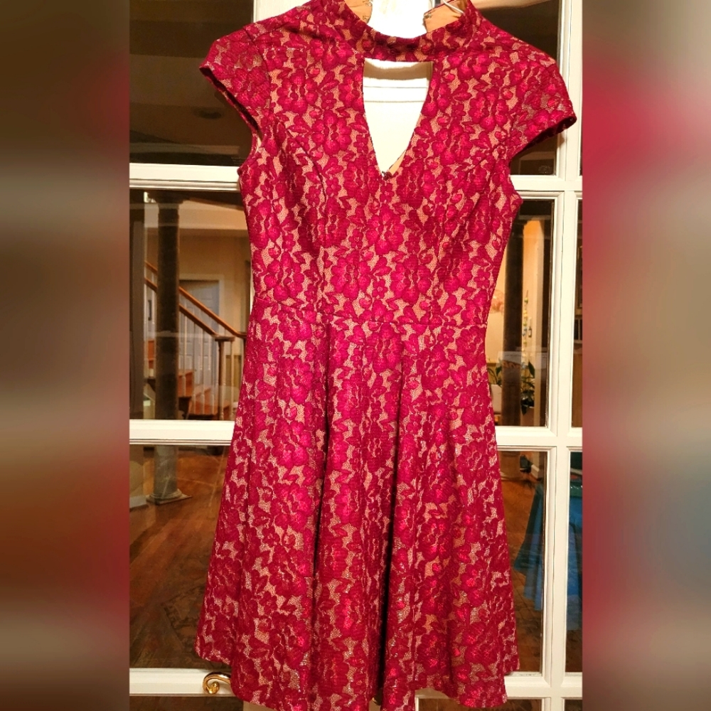 Red Lacey Dress